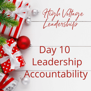 Day 10 – The 12 Days Of Leadership
